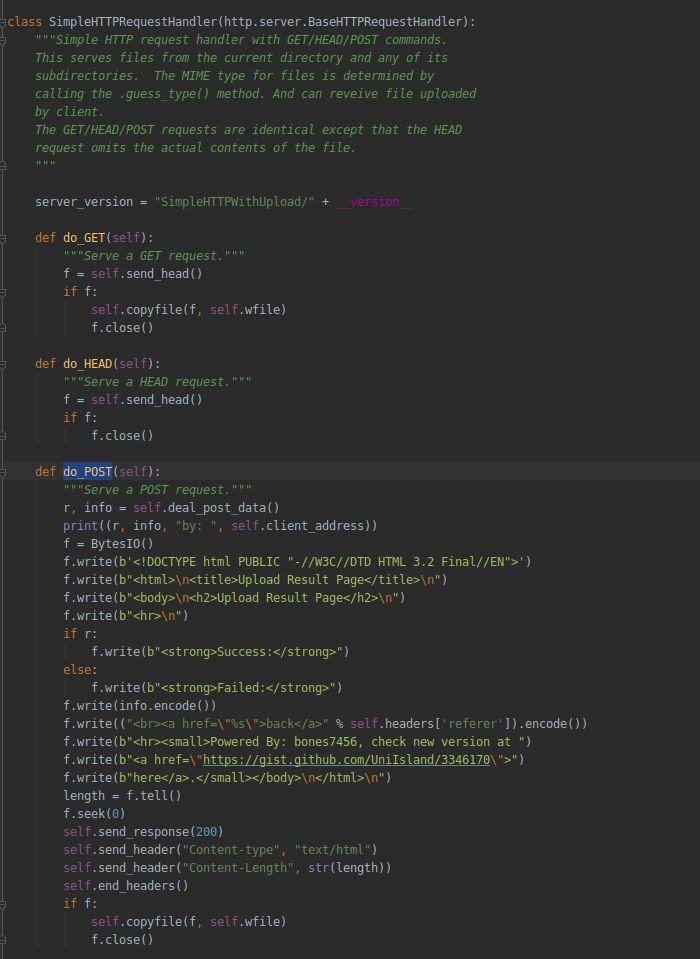 Python骚操作 一行代码跨设备传输文件