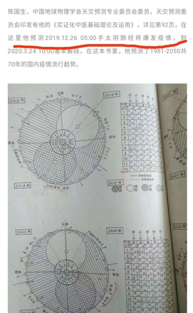 十年前有人神预言新冠疫情？《实证化中医基础理论依据及应用》