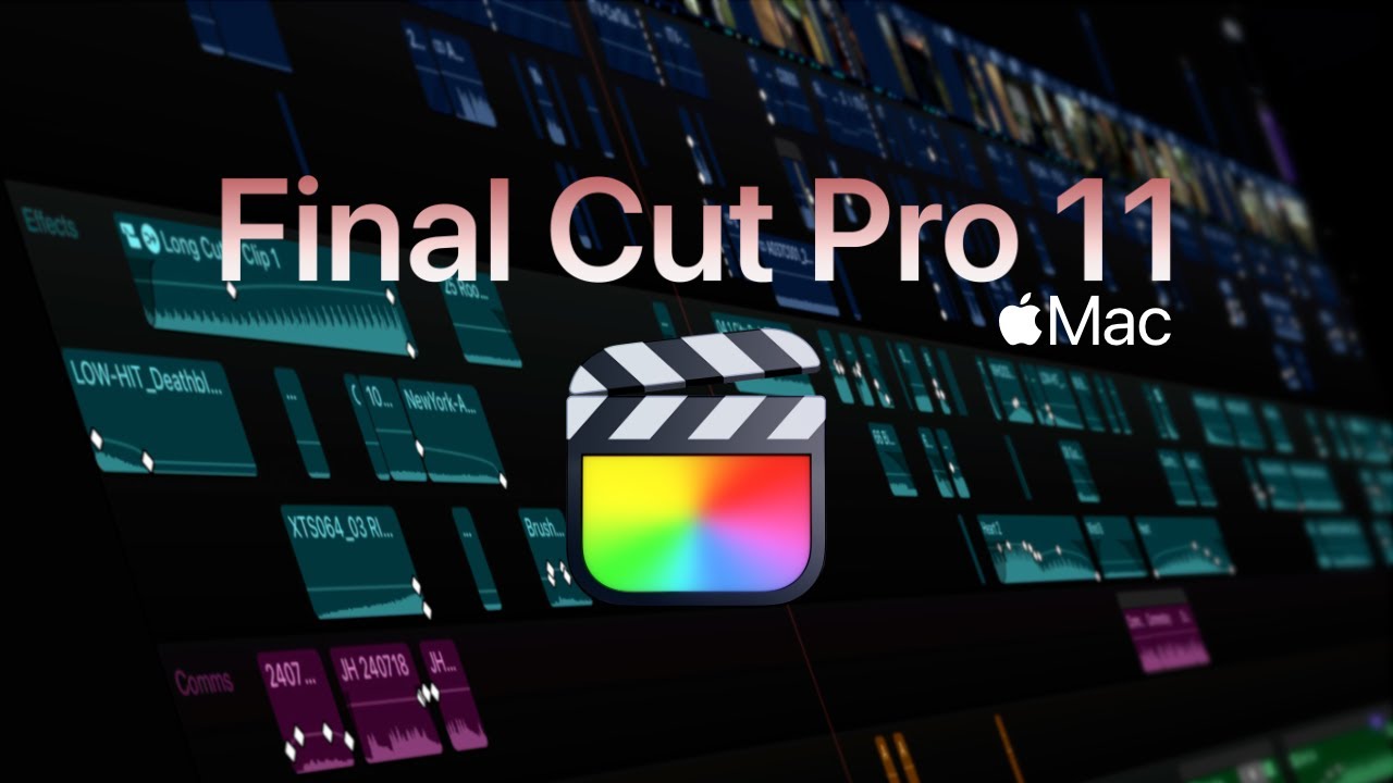 Final Cut Pro 11.1.1 中文破解版 For Mac Apple官方的剪辑软件 夸克网盘