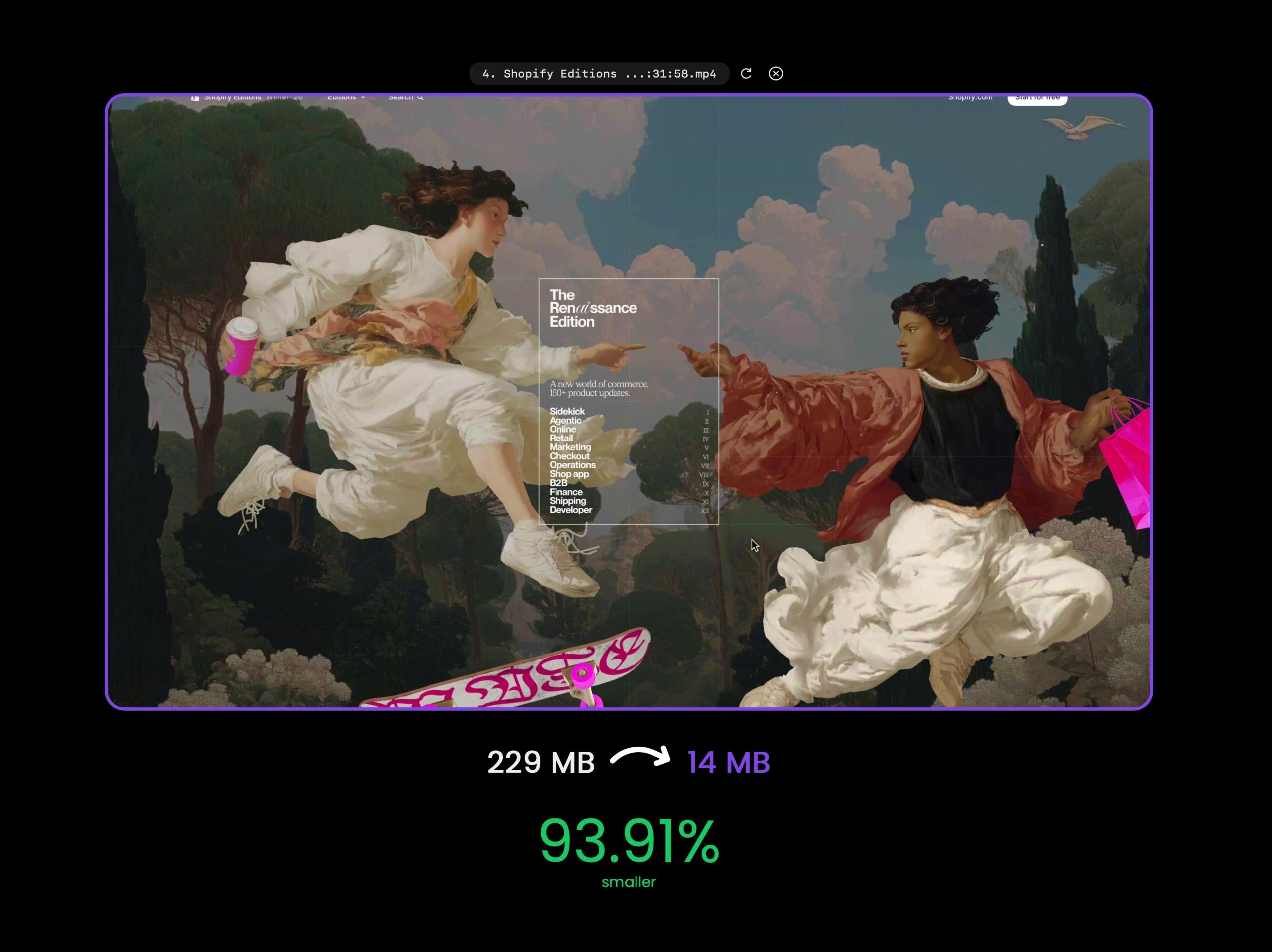 Compresso | 强大的无损高质量视频压缩与编辑工具！