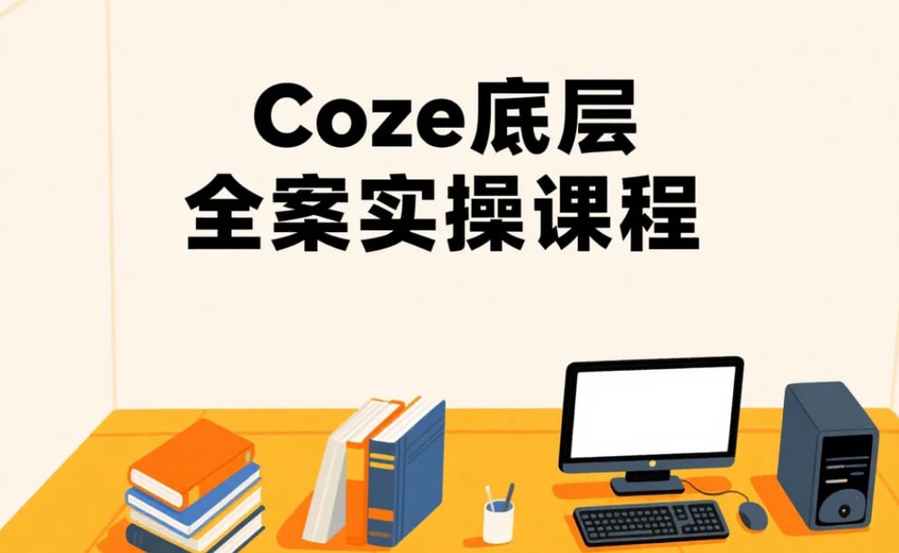 Coze底层全案实操课程，从零学会智能体与工作流 夸克网盘