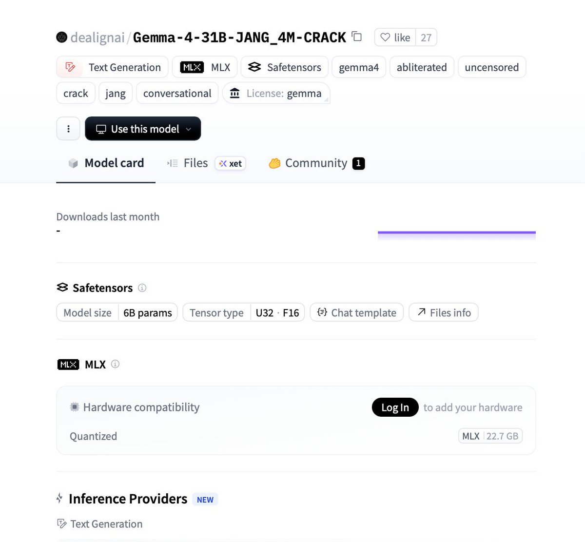 重磅！google Gemma-4-31b 模型被彻底破解！