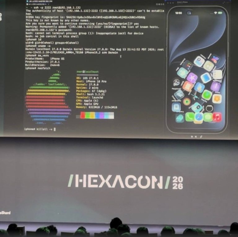 安全公司Calif展示iPhone 18 Pro完美越狱演示